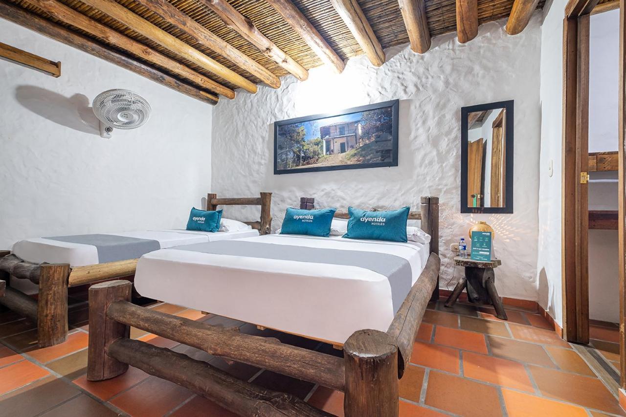 Ayenda Boutique Macaregua Giron Otel Dış mekan fotoğraf