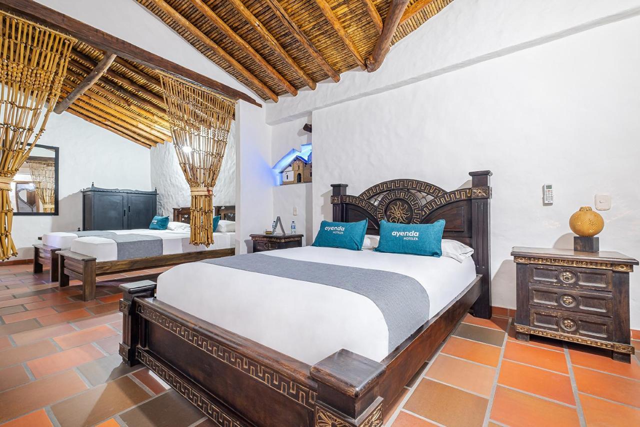 Ayenda Boutique Macaregua Giron Otel Dış mekan fotoğraf